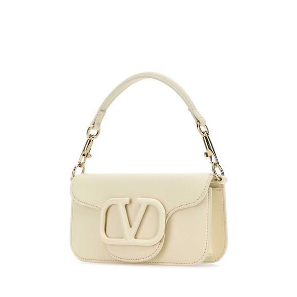 VALENTINO GARAVANI Ivory Leather Locã² Handbag - Picture 2 of 2